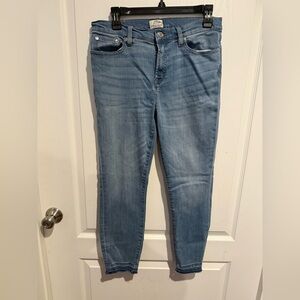 J. Crew lookout high rise skinny crop